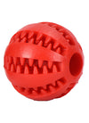 Dog Squeaky Ball Toy; Pet Chew Toy For Dog; Tooth Cleaning Ball Bite Resistant Pet Supplies
