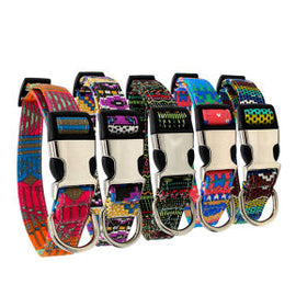 Dog Print Adjustable Collar; suitable For Large & Small Dogs