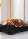 Pet Dog Bed Soft Warm Fleece Puppy Cat Bed Dog Cozy Nest Sofa Bed Cushion Mat XL Size