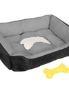 Pet Dog Bed Soft Warm Fleece Puppy Cat Bed Dog Cozy Nest Sofa Bed Cushion Mat XL Size
