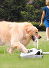 Dog Water Fountain Outdoor Dog Pet Water Dispenser Step-on Activated Sprinkler