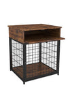 Furniture Dog Crates for small dogs Wooden Dog Kennel Dog Crate End Table, Nightstand