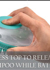 Pet Life 'Swasher' Shampoo Dispensing Massage and Bathing Brush