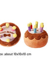 Dog plush toys; pets gnawing bones; sounding toys; teeth cleaning; fun birthday cakes; dog toys; dog gifts