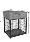 Furniture Dog Crates for small dogs Wooden Dog Kennel Dog Crate End Table, Nightstand