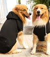 Pet Hoodie For Small Medium Large Dogs; Soft Fleece Dog Clothes With Hat & Pocket; Pet Winter Apparel