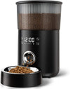 PUREVACY Automatic Pet Feeder with Programmable Meals and Portions. 6L Auto Dry Food Dispenser with App Control; WiFi Enable; 10s Voice Recorder & Dual Power Supply for Cats; Dogs and Small Pets