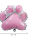 1PCS Puppy Paw Balloons Dog Paws Prints Balloons Cat Birthday Party Decorations Helium Balon 1ST Baby Shower