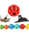 Dog Squeaky Ball Toy; Pet Chew Toy For Dog; Tooth Cleaning Ball Bite Resistant Pet Supplies