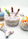 Dog plush toys; pets gnawing bones; sounding toys; teeth cleaning; fun birthday cakes; dog toys; dog gifts