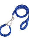 Eight-strand nylon braided dog collar leash dog chain impact blasting chain pet leash