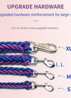 Eight-strand nylon braided dog collar leash dog chain impact blasting chain pet leash