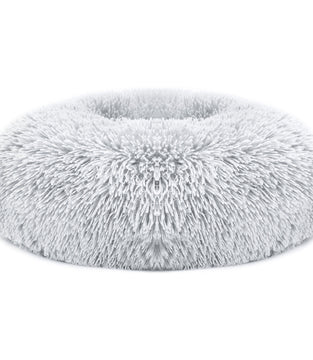 Pet Dog Bed Soft Warm Fleece Puppy Cat Bed Dog Cozy Nest Sofa Bed Cushion L Size