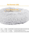 Pet Dog Bed Soft Warm Fleece Puppy Cat Bed Dog Cozy Nest Sofa Bed Cushion L Size