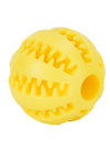 Dog Squeaky Ball Toy; Pet Chew Toy For Dog; Tooth Cleaning Ball Bite Resistant Pet Supplies