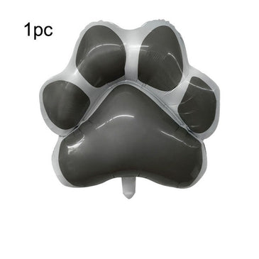 1PCS Puppy Paw Balloons Dog Paws Prints Balloons Cat Birthday Party Decorations Helium Balon 1ST Baby Shower