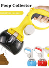 Pet Poop Picker Pick Up Excreta Cleaner Dog Pooper Scoopers Excrement Shovel Portable Pet Feces Clip with Garbage Bag Collector