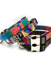 Dog Print Adjustable Collar; suitable For Large & Small Dogs