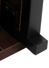 Indoor Dog Crate, Sofa Side End Table, 2-Tier Wooden Pet Cage with Removable Tray, Walnut