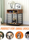 Furniture Dog Crates for small dogs Wooden Dog Kennel Dog Crate End Table, Nightstand