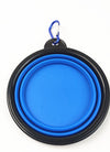 2PCS Folding Bowl Outdoor Portable Dog Bowl Drinking Bowl Dog Bowl Cat Bowl Pet accompanying Cup Dog Bowl