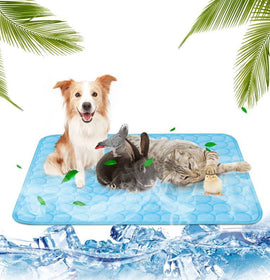 Cool Pad Cushion Dog Cat Puppy Blanket For Summer Sleeping Bed  Pet Cooling Mat