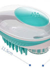 Pet Life 'Swasher' Shampoo Dispensing Massage and Bathing Brush