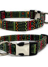 Dog Print Adjustable Collar; suitable For Large & Small Dogs