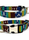 Dog Print Adjustable Collar; suitable For Large & Small Dogs