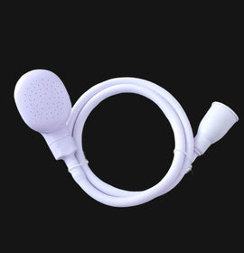 1pc Pet Shower Tub Faucet Sprayer; 49.21"×2.36"; Bath Tub Sink Faucet Attachment Shampoo Sprayer Suitable For Pets; Washing Hair